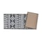 World Rug Gallery Nylon; Back Material : Rubber 8.6" x 26" Grit Size, Gray, 26 W x 8.6 L, 0.2 in Thick 1539GRAY4PK - alternate 4